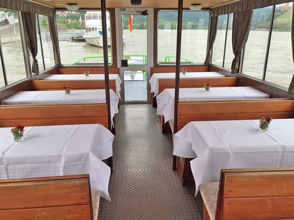 Dagpassagiersschip 50 pers met UBC