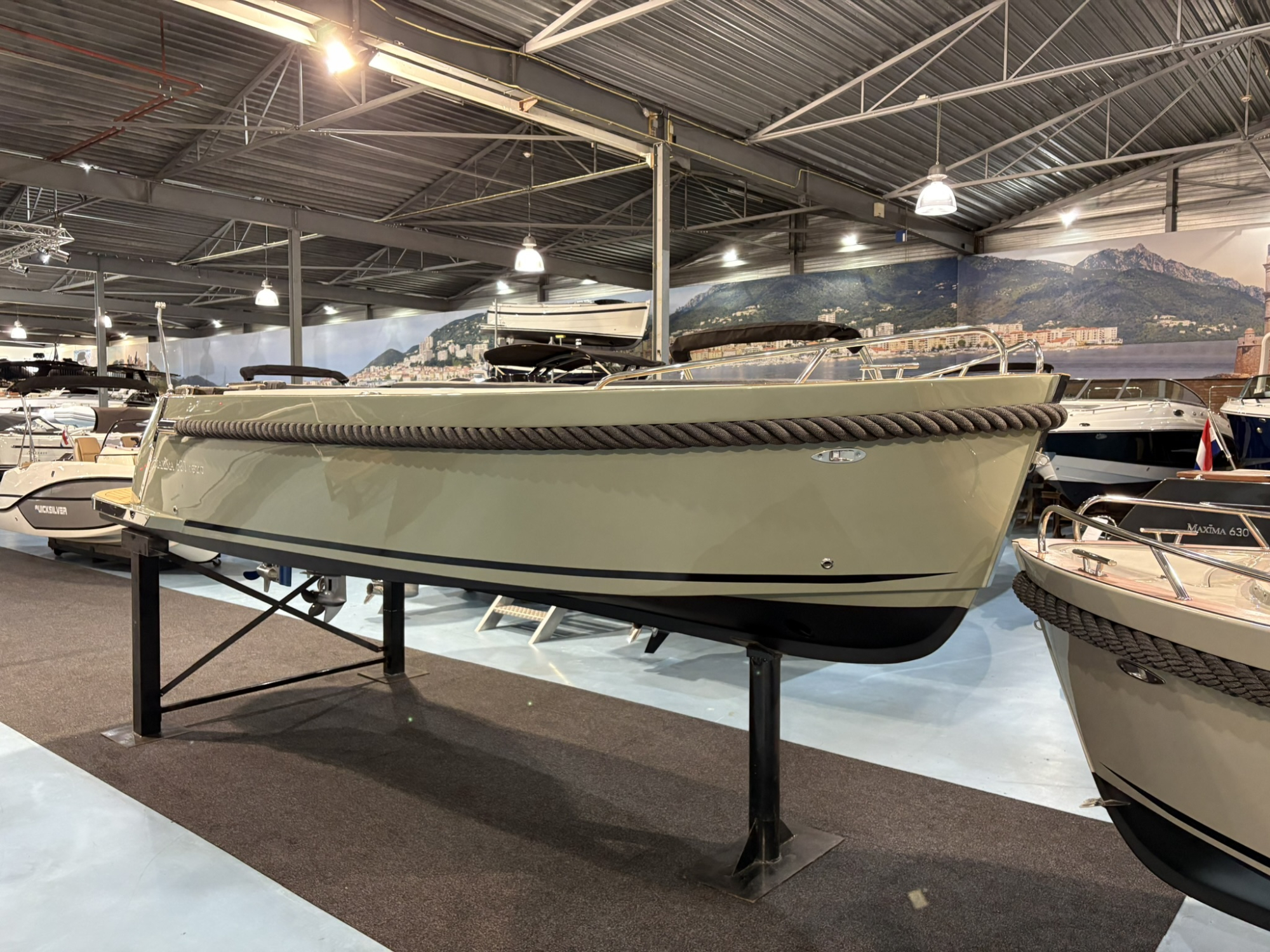 Maxima Boats 620 Hybride met een Honda 40pk op voorraad!