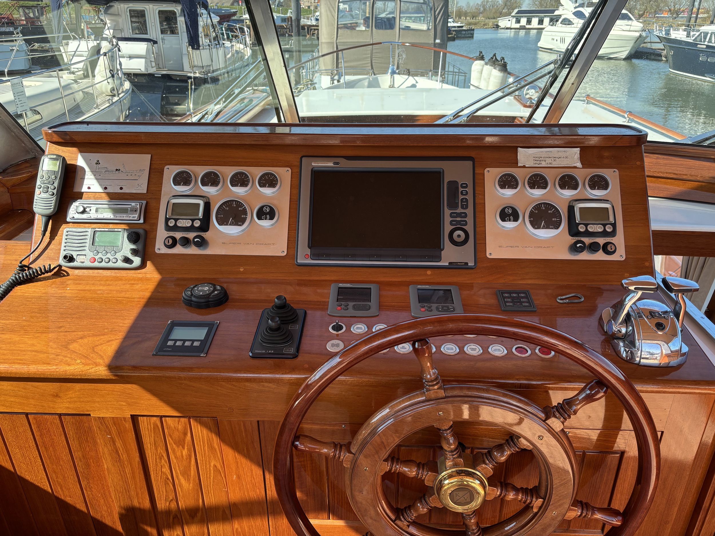 Super Van Craft 14.80 Cabrio Stabilizers