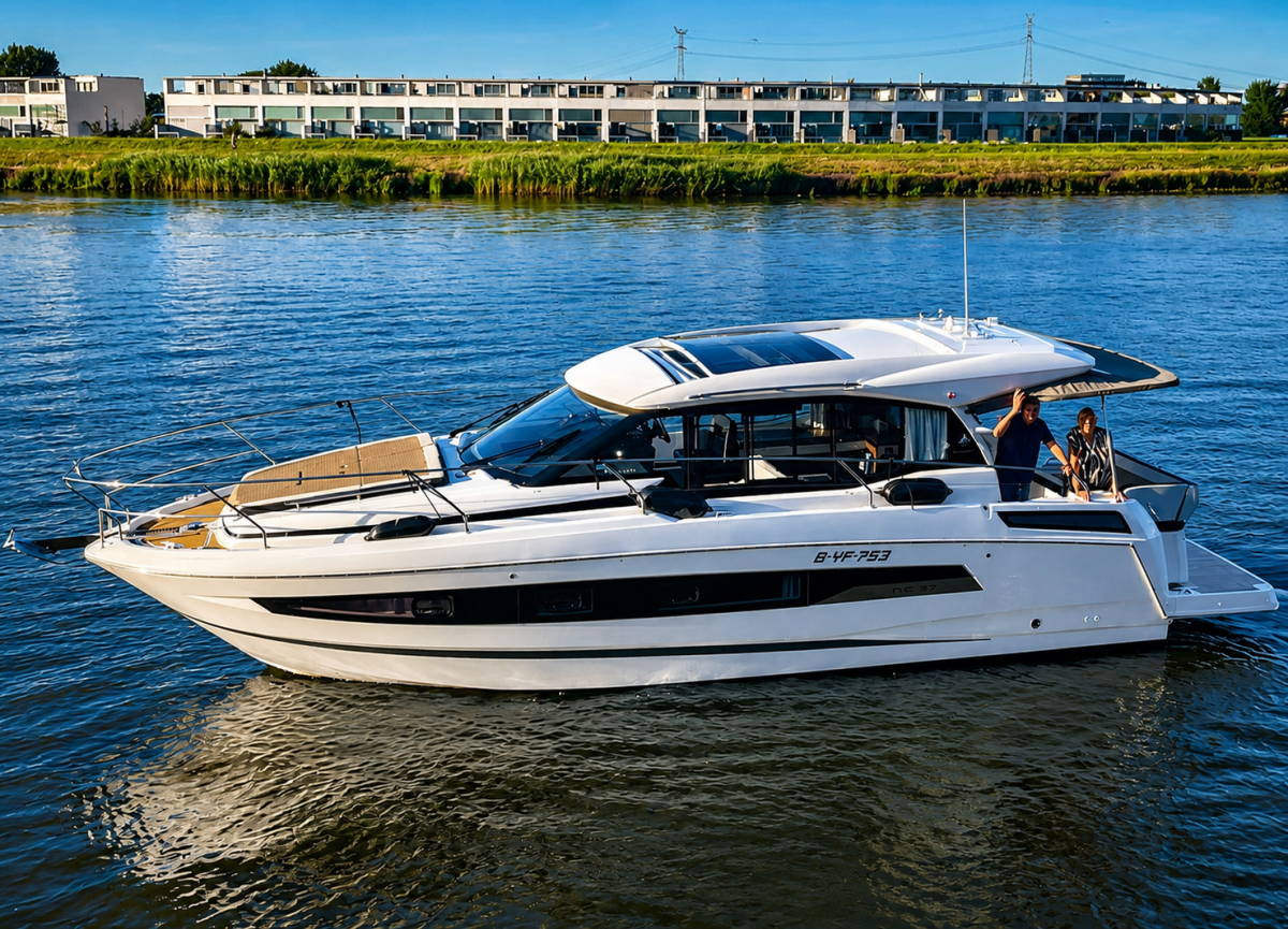 JEANNEAU NC37 met slechts 87 uur!