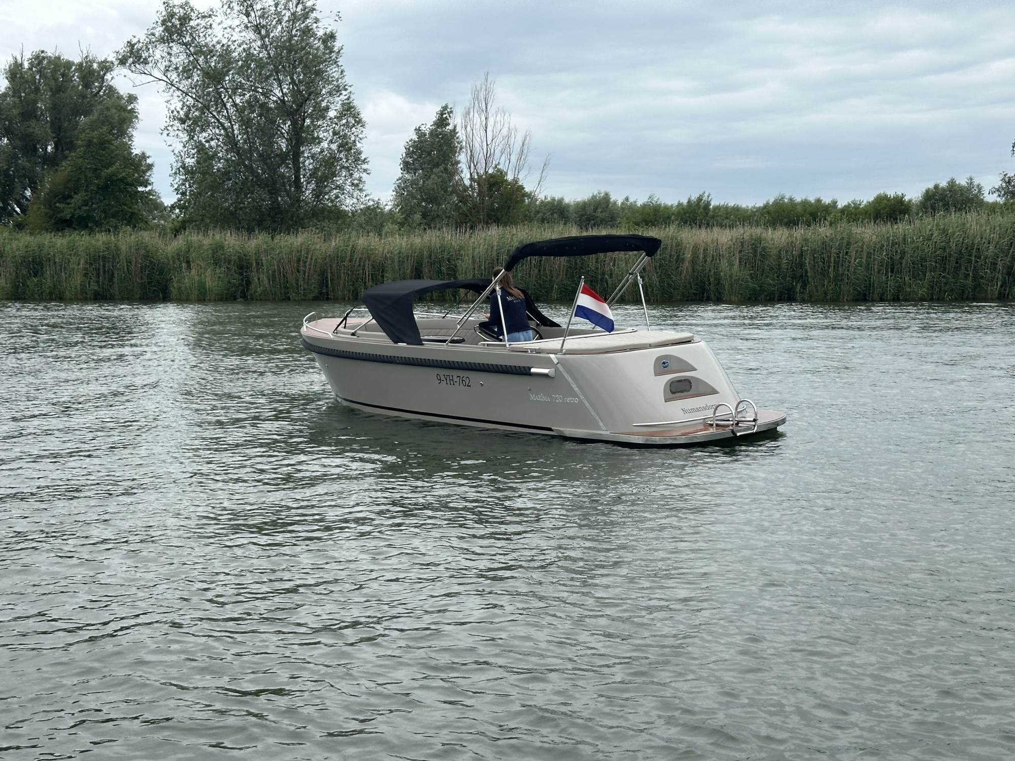 Maxima Boats 720 Retro met Honda 100 pk - Jong gebruikt!