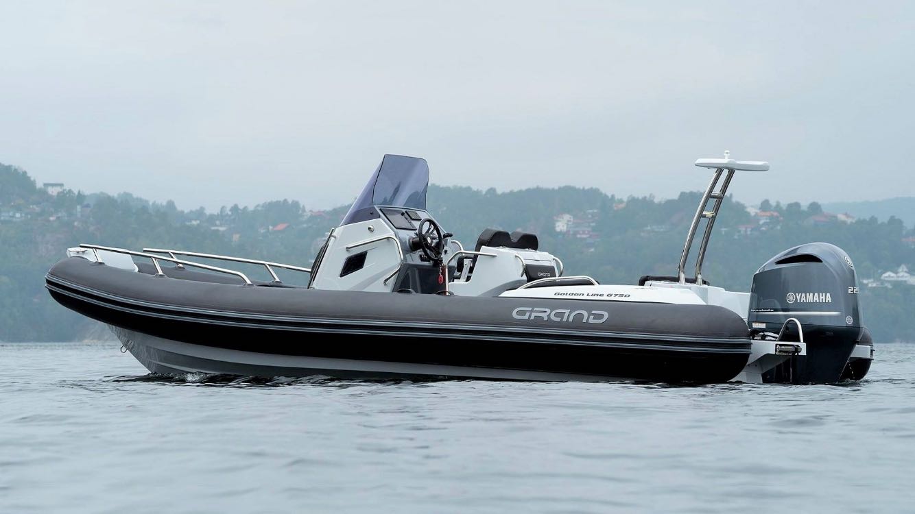 Grand Ribs Design Grand Ribs Grand 750 Golden Line te koop op Sloepen.nl - Stijlvol varen ...