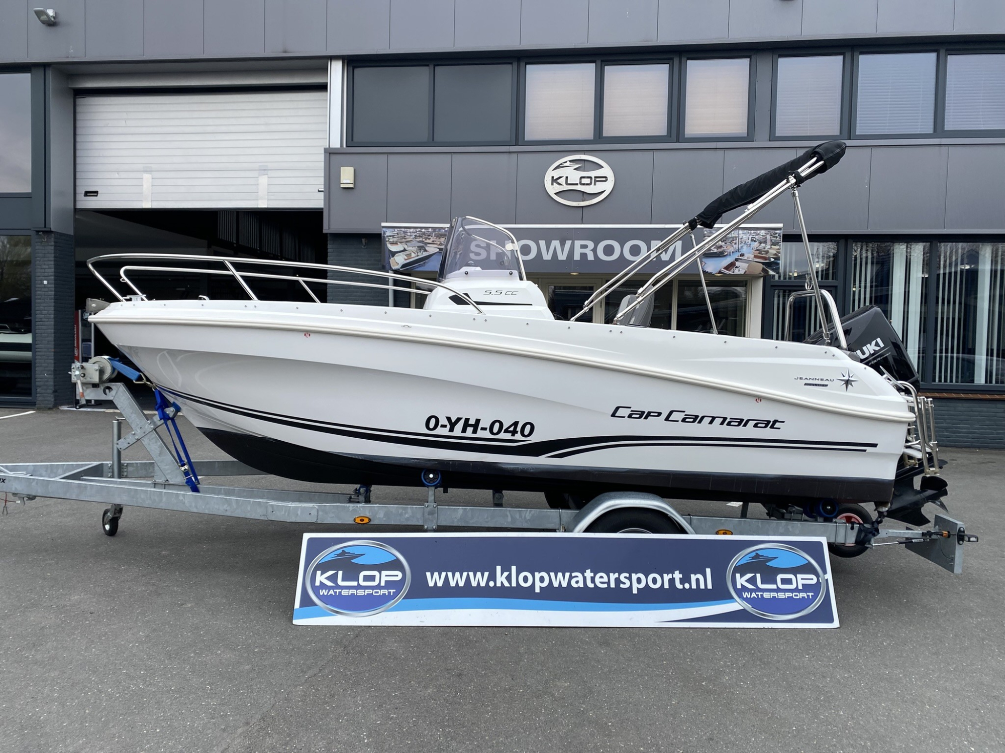 Jeanneau Cap camarat 5.5 cc met suzuki 115 pk uit 2024- Op voorraad!