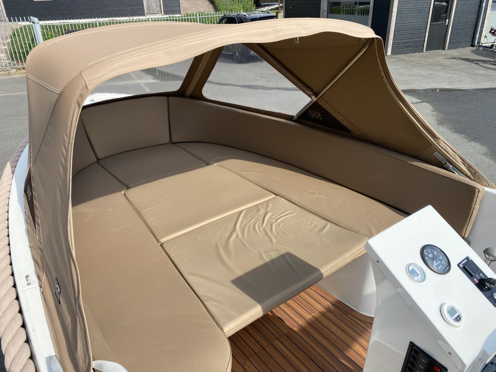 Maxima Boats 550 met Honda 50 pk van bouwjaar 2018!