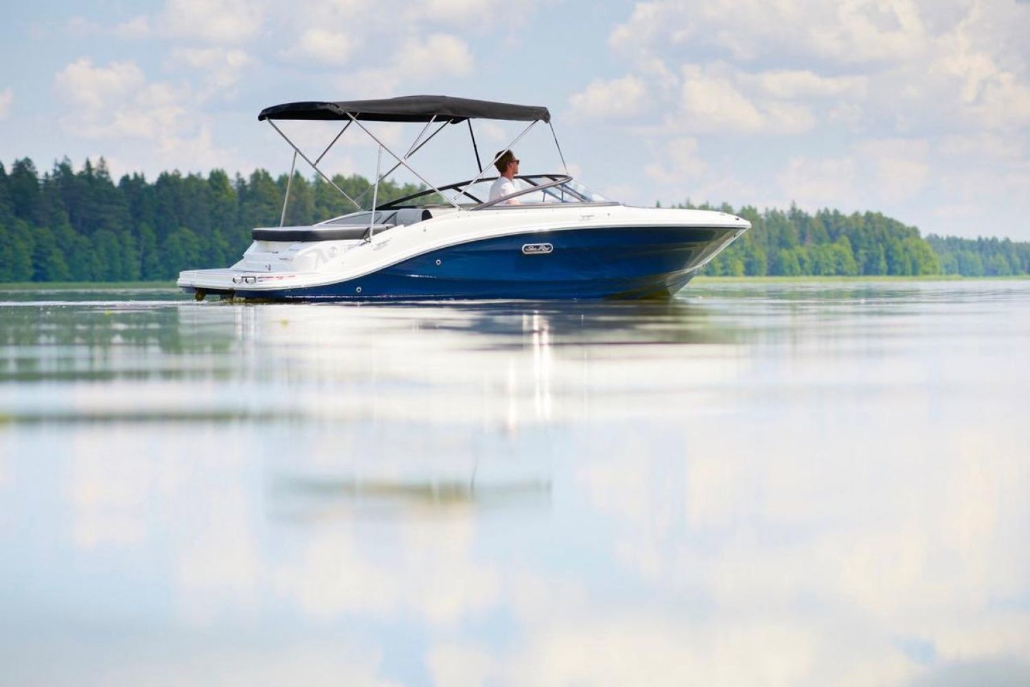 Sea Ray SPX 190 Nieuw Model (Harlow Coconut Bekleding)