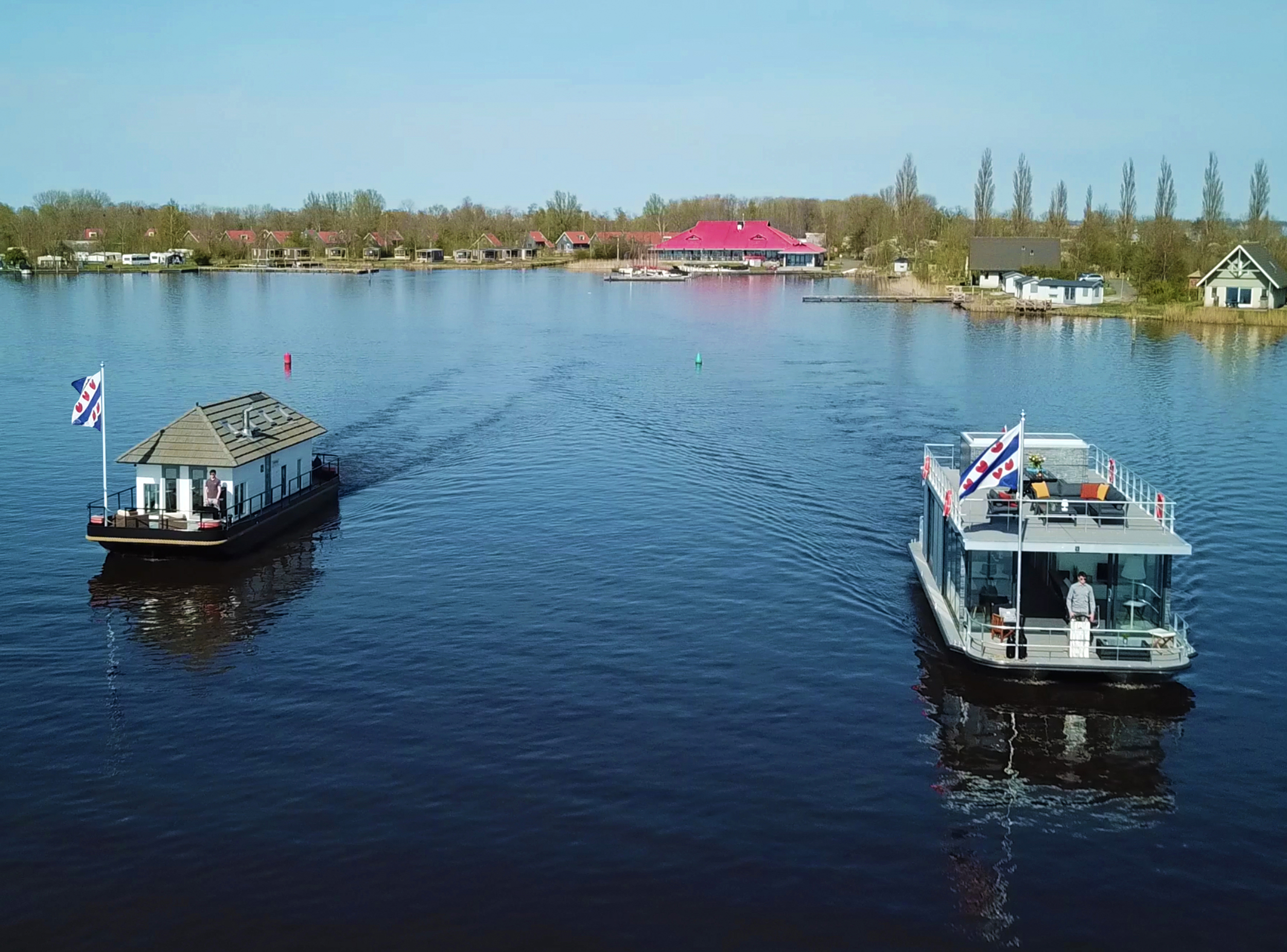 VaarAppartement 'Black Pearl' Houseboat - Panoramahut
