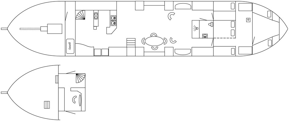 Waddenvaarder 25.40 Rijnvaart gecertificeerd