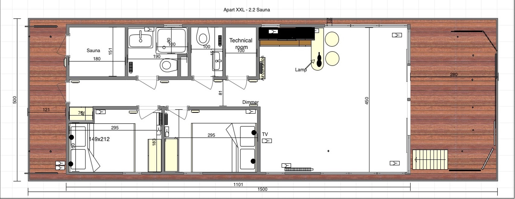 La Mare Houseboat Apartboat XXL - NEW
