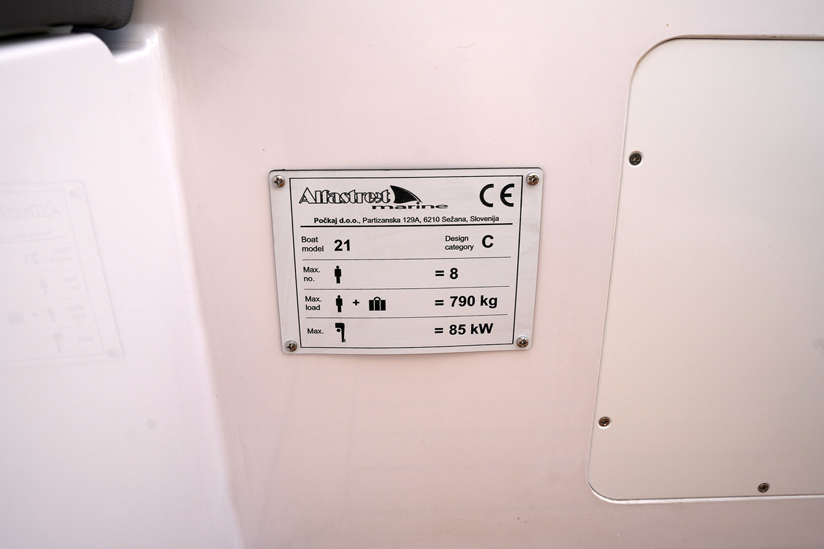 Alfastreet Marine 21 Open Electric