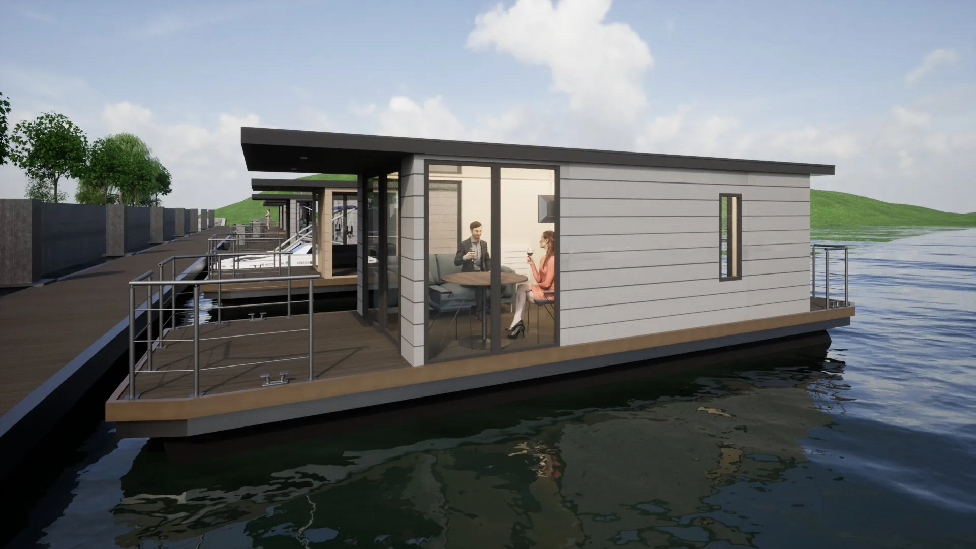 La Mare Houseboat Canalboat 4 (STB4.0) Direct Leverbaar