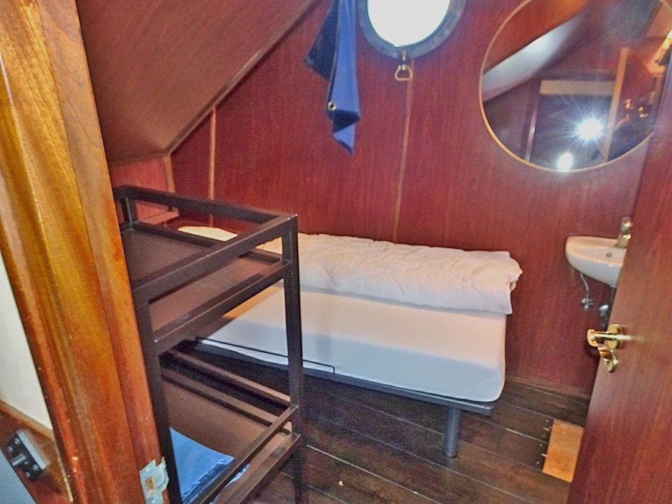 3 mast Charterschip / Evenementenboot 44 nachtgasten, 150 daggasten