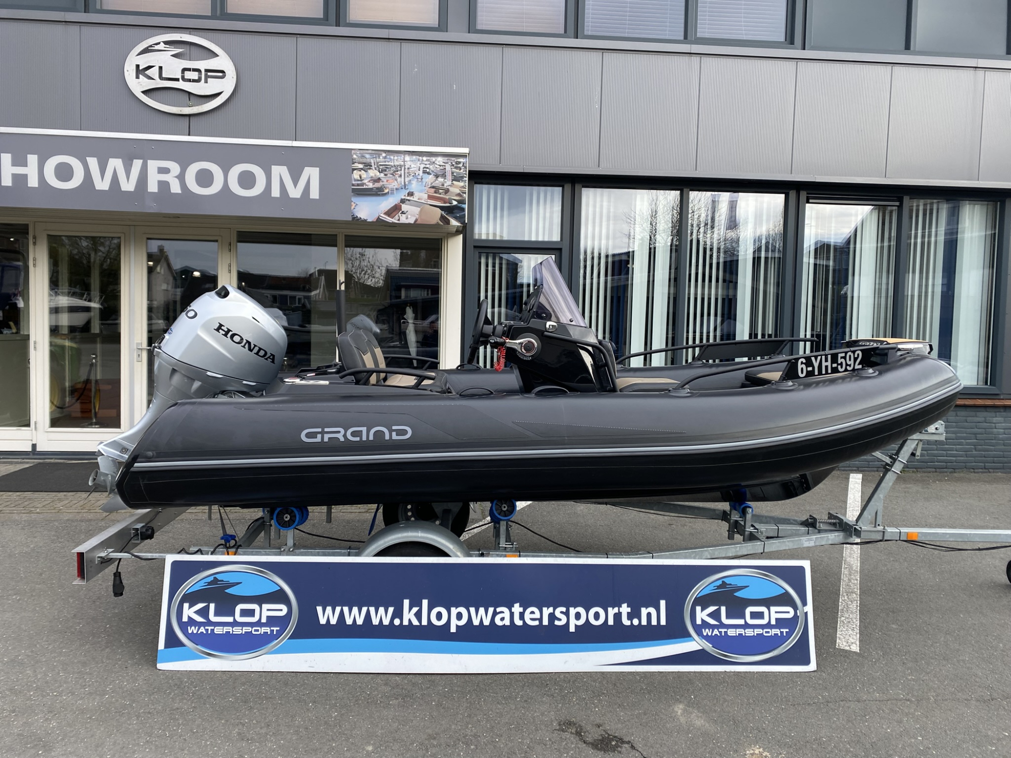 Grand Ribs Grand 420 Golden line met Honda 50 pk - jong gebruikt hoofdfoto: 1