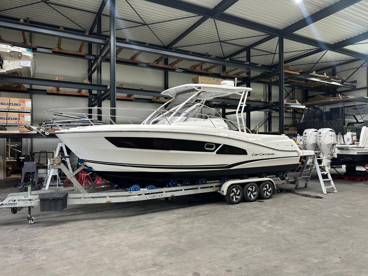 Jeanneau Cap Camarat 9.0 Walk Around with Hard-Top and airconditioning