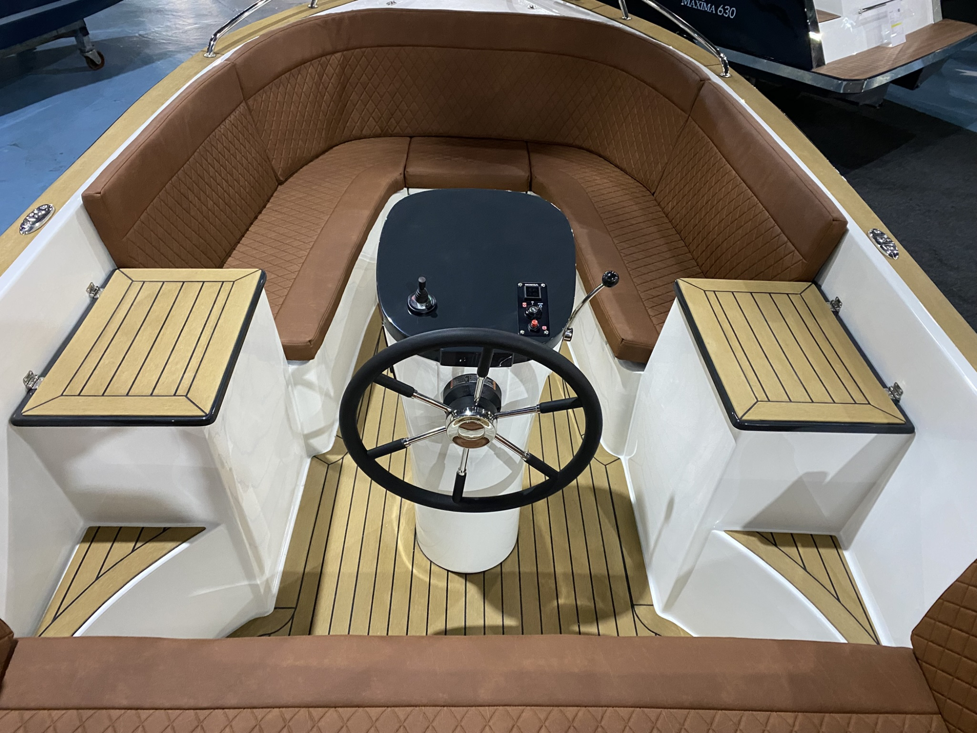 Maxima Boats 620 retro zwartgrijs/wit - Op voorraad!