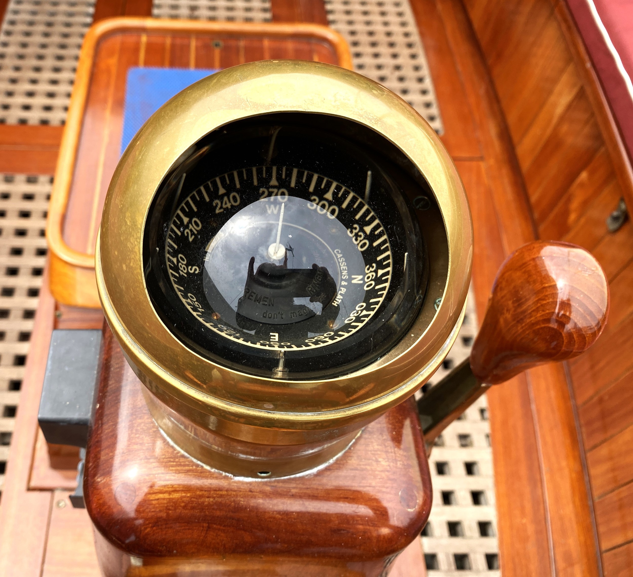 Scherpel Kajuitsloep Teak/ Mahonie