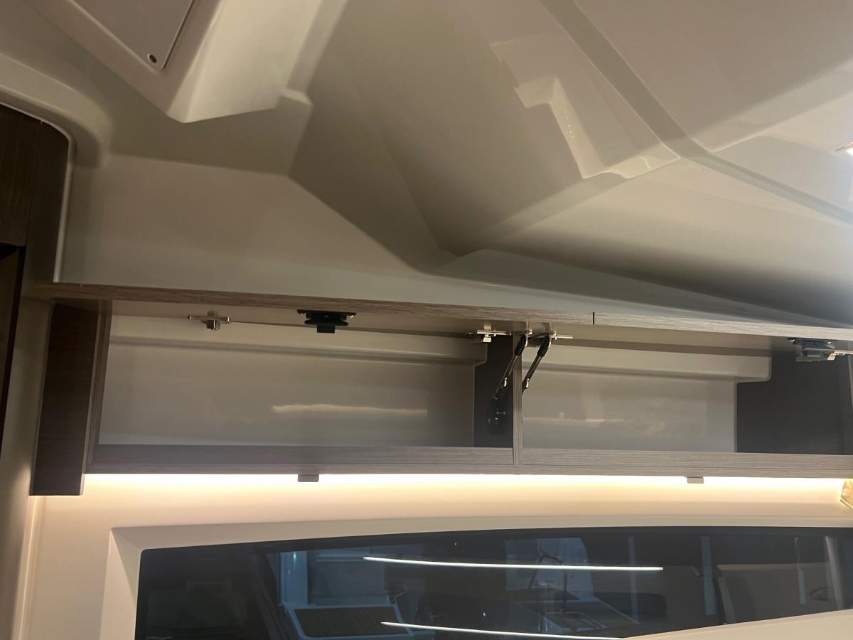 Jeanneau Merry Fisher 895 serie 2. Dit schip is aanwezig op de Yamaha stand van hiswa te water 2026.