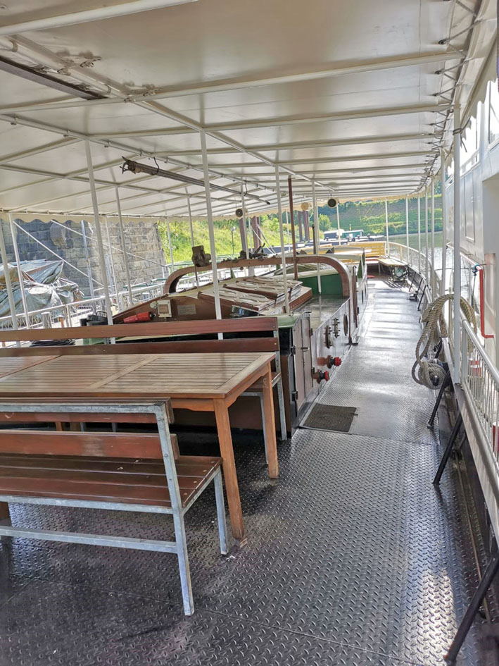 Stoom Dagpassagiersschip 60 pers