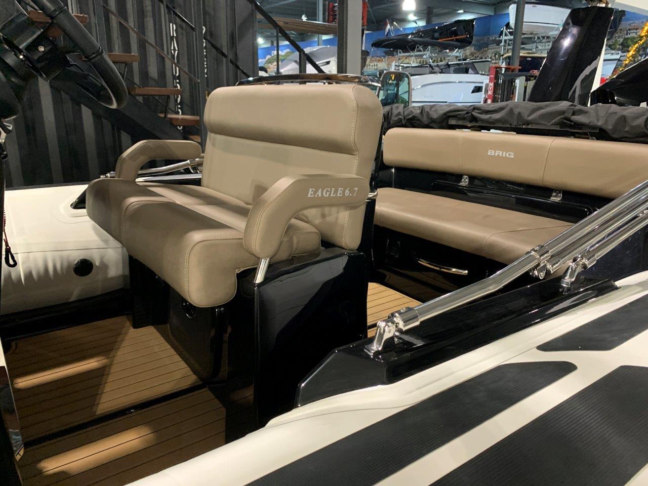 Brig Ribs AANBIEDING - Brig Eagle 6.7 met Mercury 225 pk motor - op voorraad