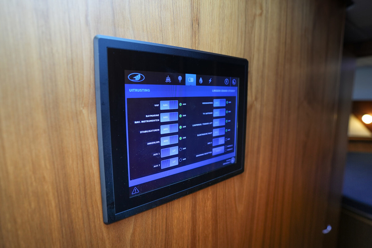 Linssen Grand Sturdy 410 AC Variotop met stabilisator