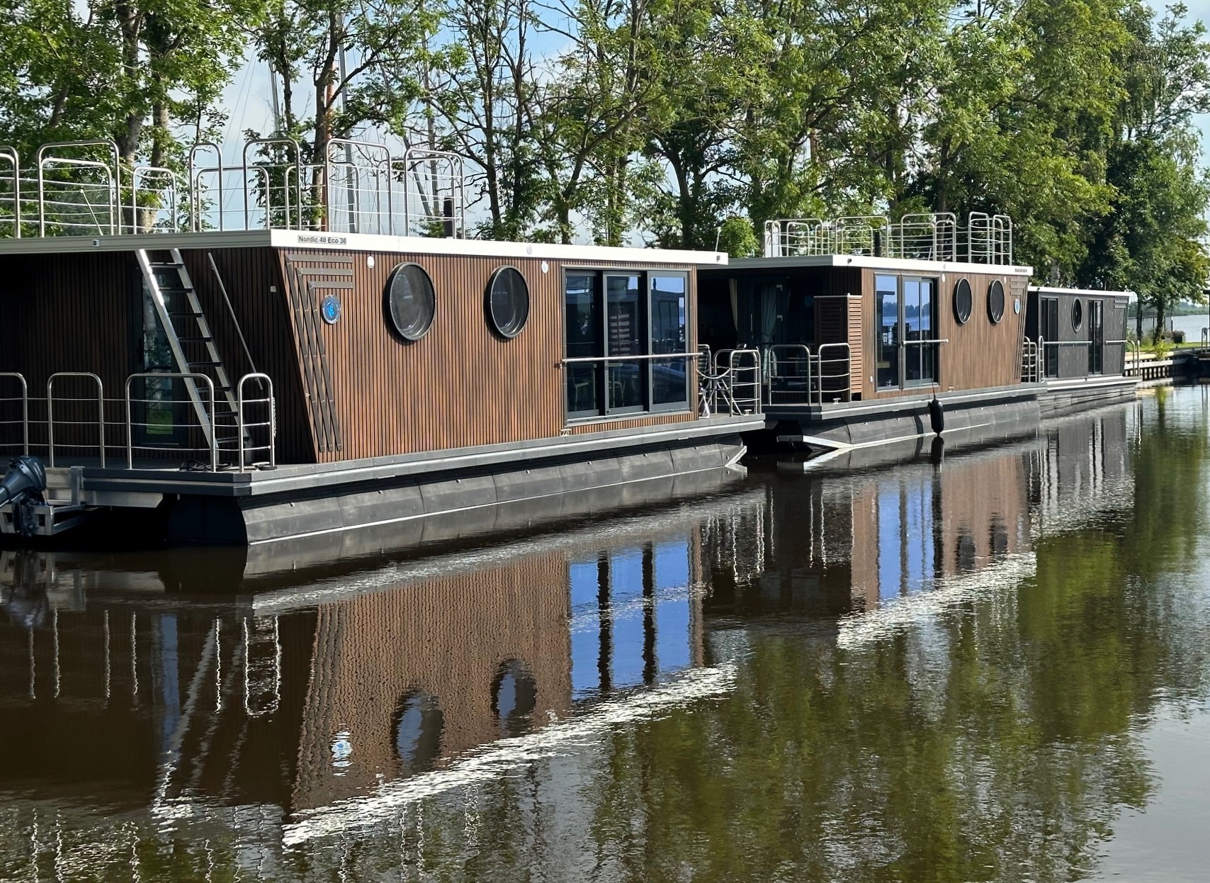 Project Nordic Season Houseboat NS 40-43 Special Project 1-2-3