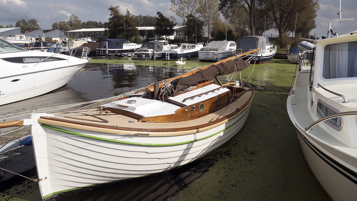 Sloep Houten Kajuit Zeilsloep