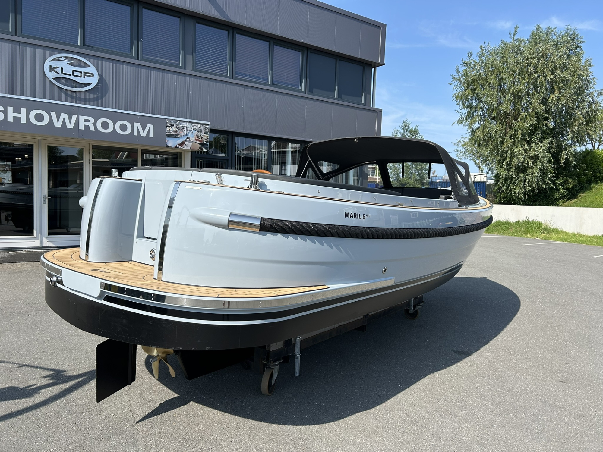 Maril 6NXT met Vetus 42 pk dieselmotor in RAL 7001 op voorraad!