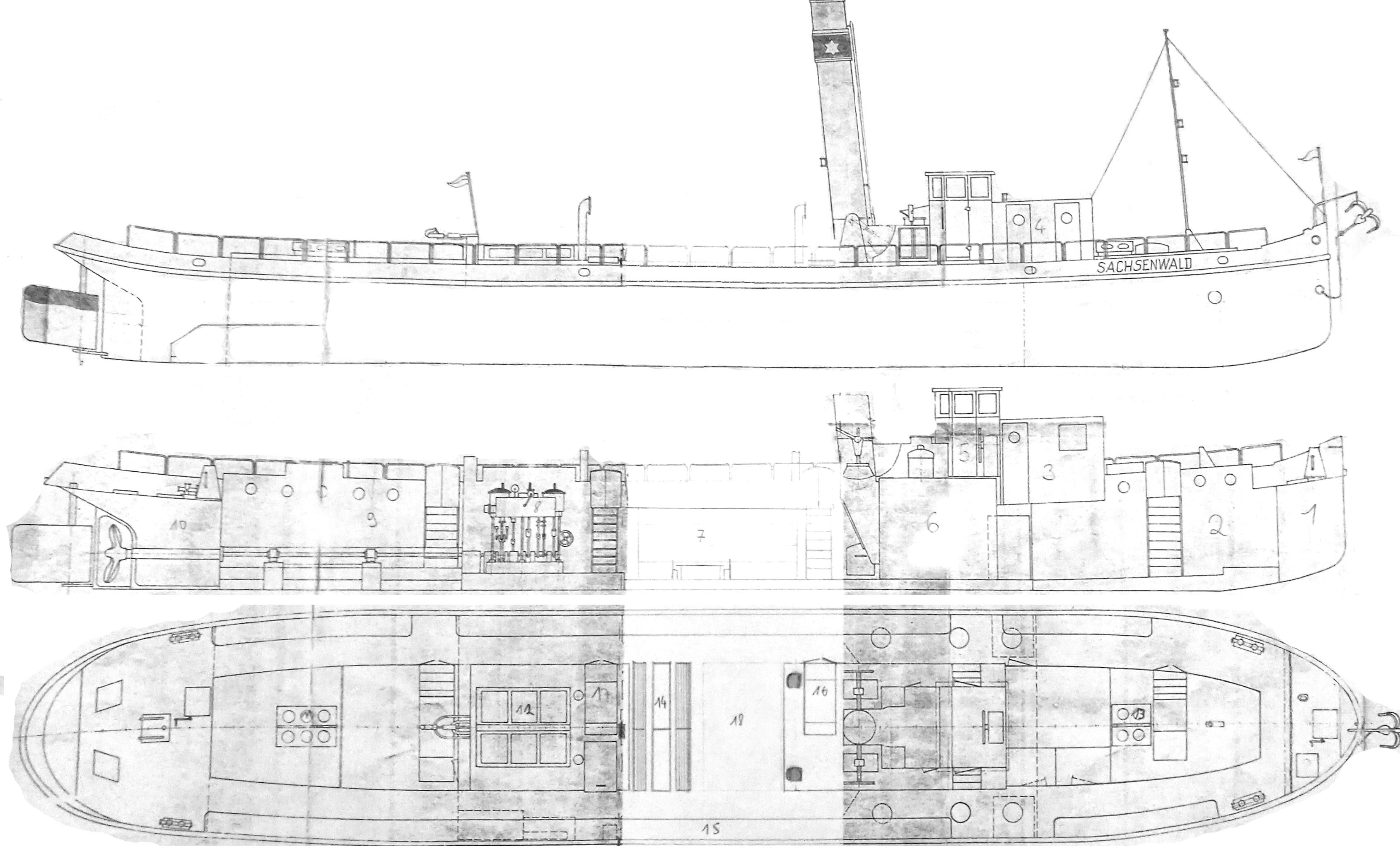 Stoom Dagpassagiersschip 60 pers