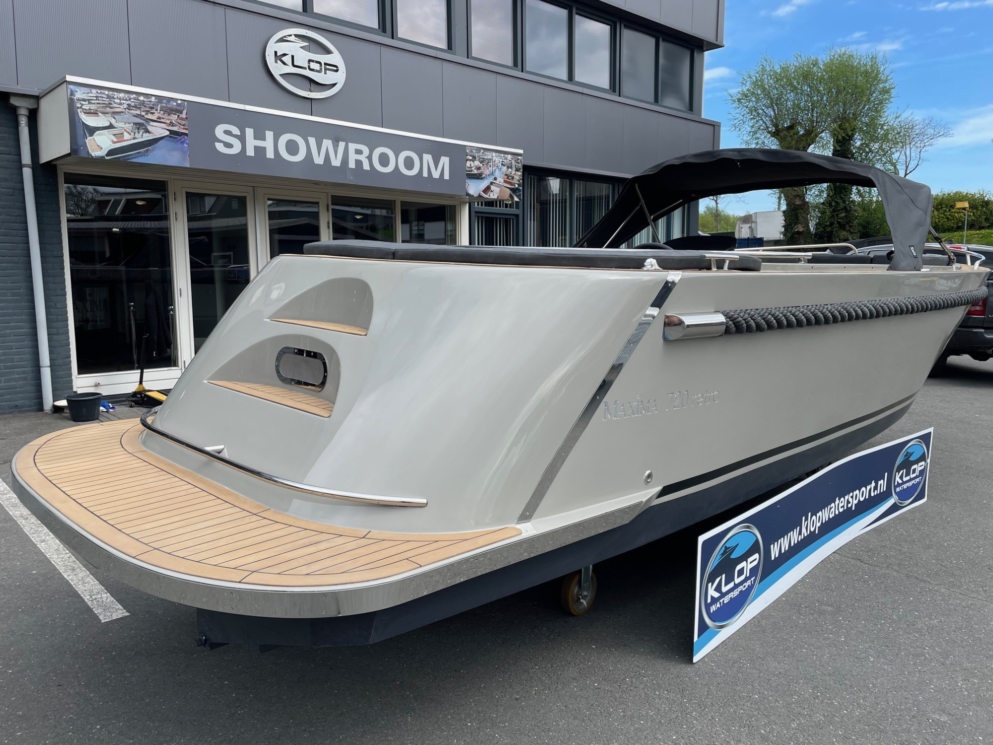 Maxima Boats 720 retro Ral 7030 - Op voorraad