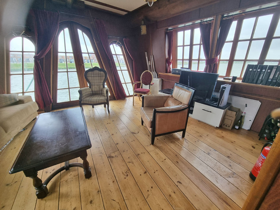 3 mast Charterschip / Evenementenboot 44 nachtgasten, 150 daggasten