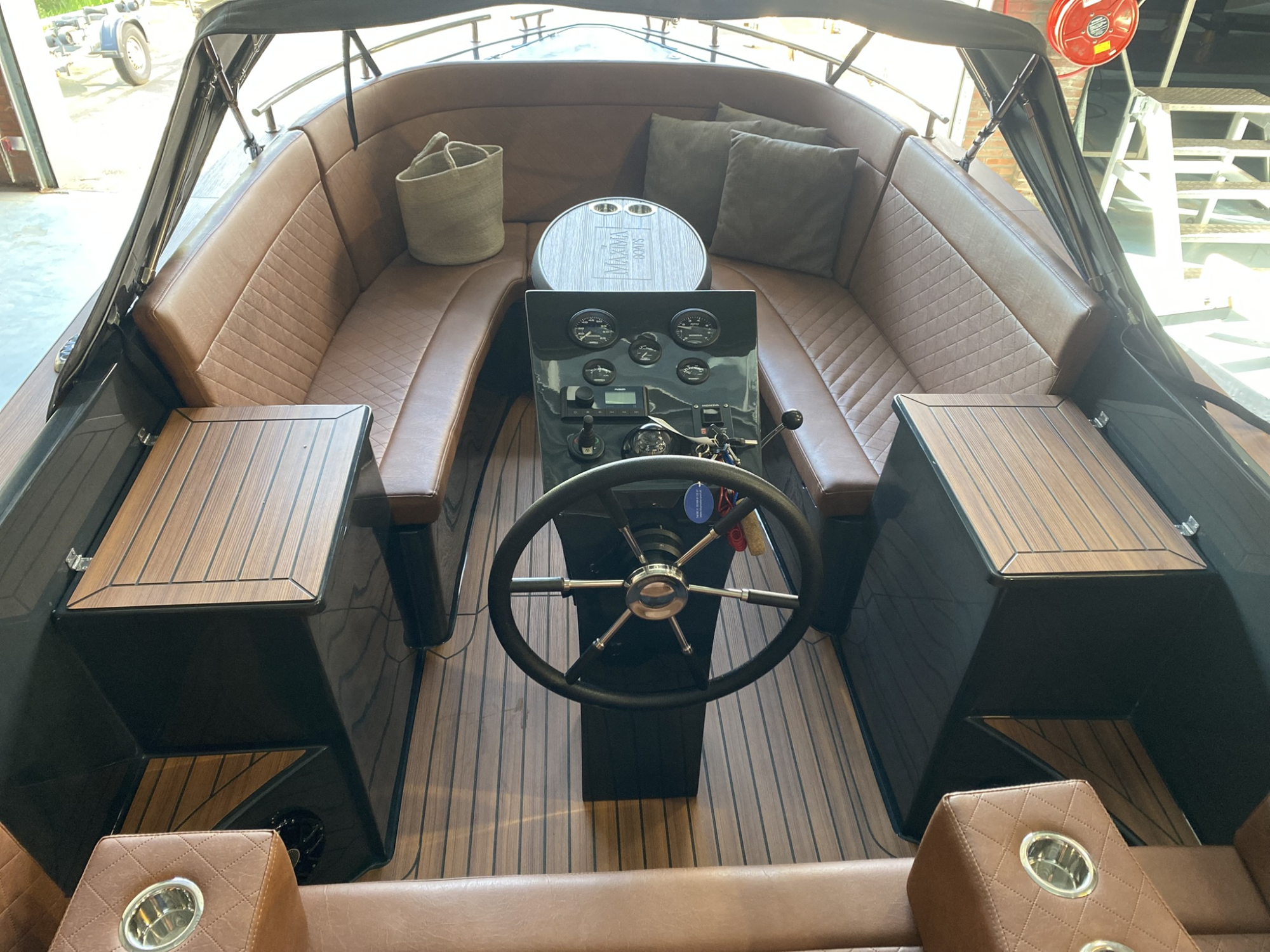 Maxima Boats 630 met Honda 60 pk zeer compleet van bouwjaar 2023!