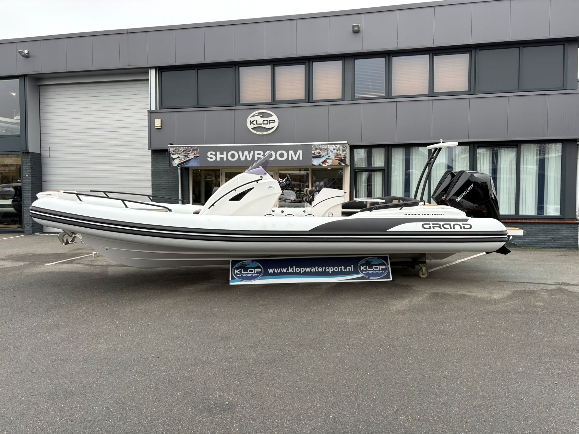 Grand Ribs Grand Golden Line G850 met 2x Mercury V6 225 PK!