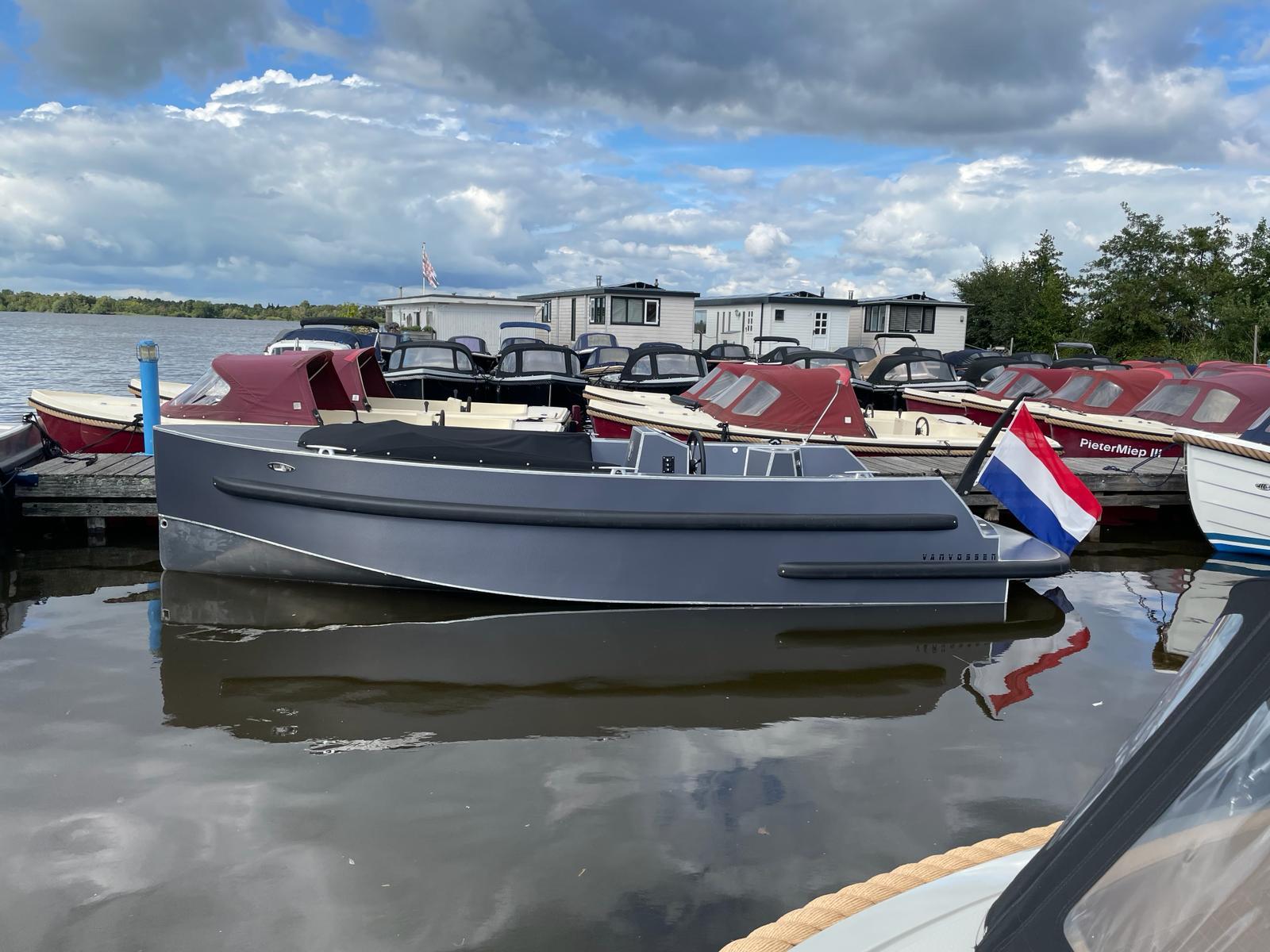 Van Vossen 650 plugin E-tender vaarklaar elektrisch