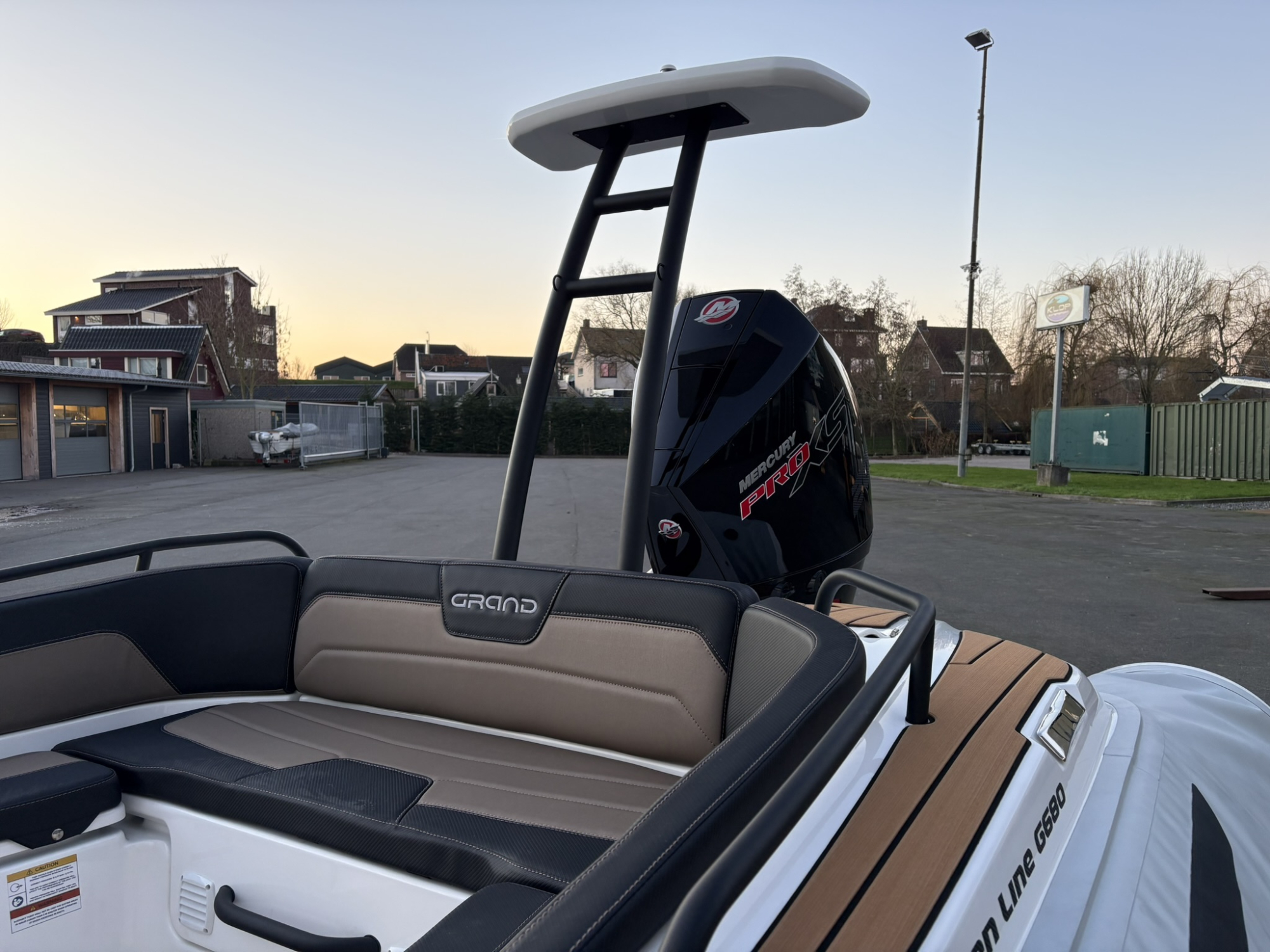 Grand Ribs Grand Golden Line G680 met Mercury 200 pk V8 op voorraad!