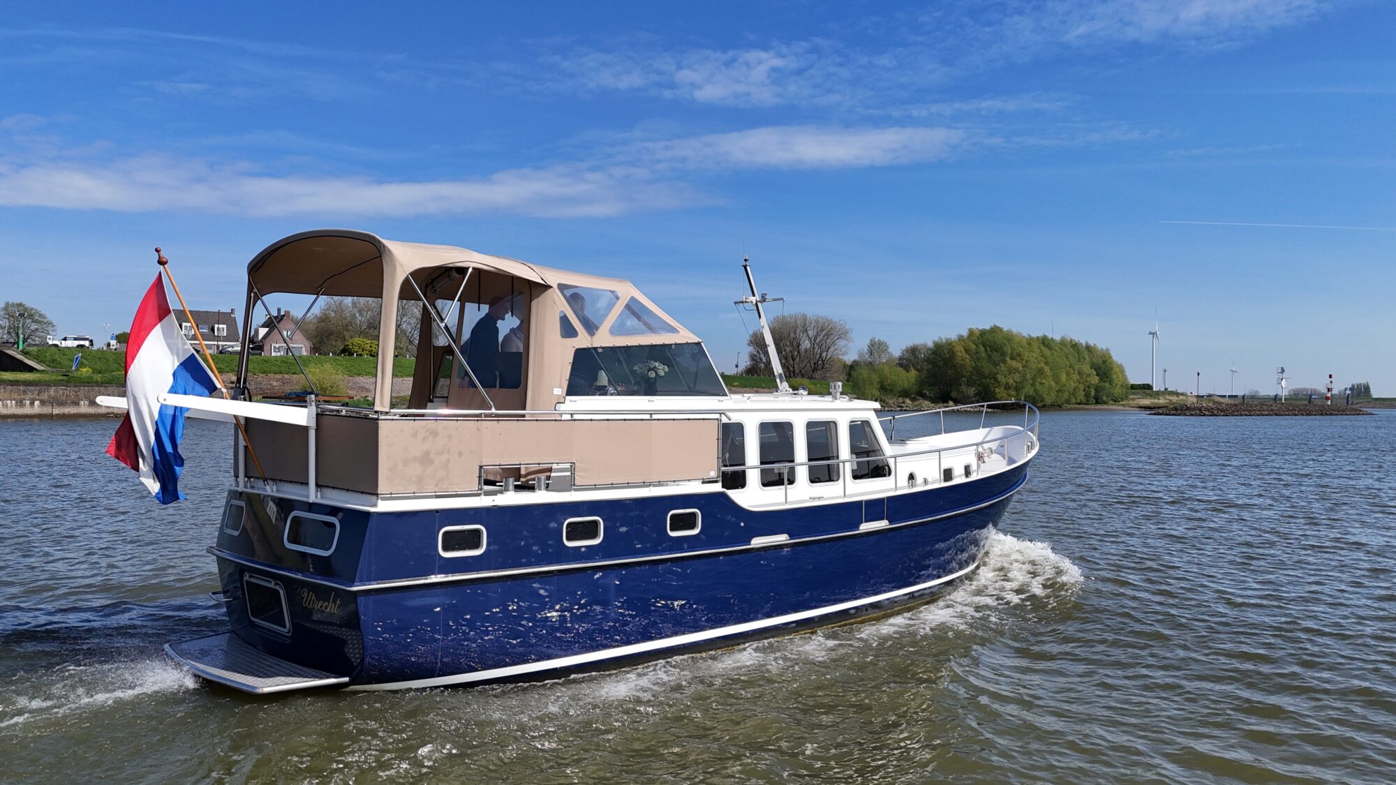 Flevo Spiegelkotter 12.50 AK Cabrio