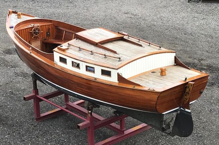 Canadese Kajuit Sloep Elektrisch Varend