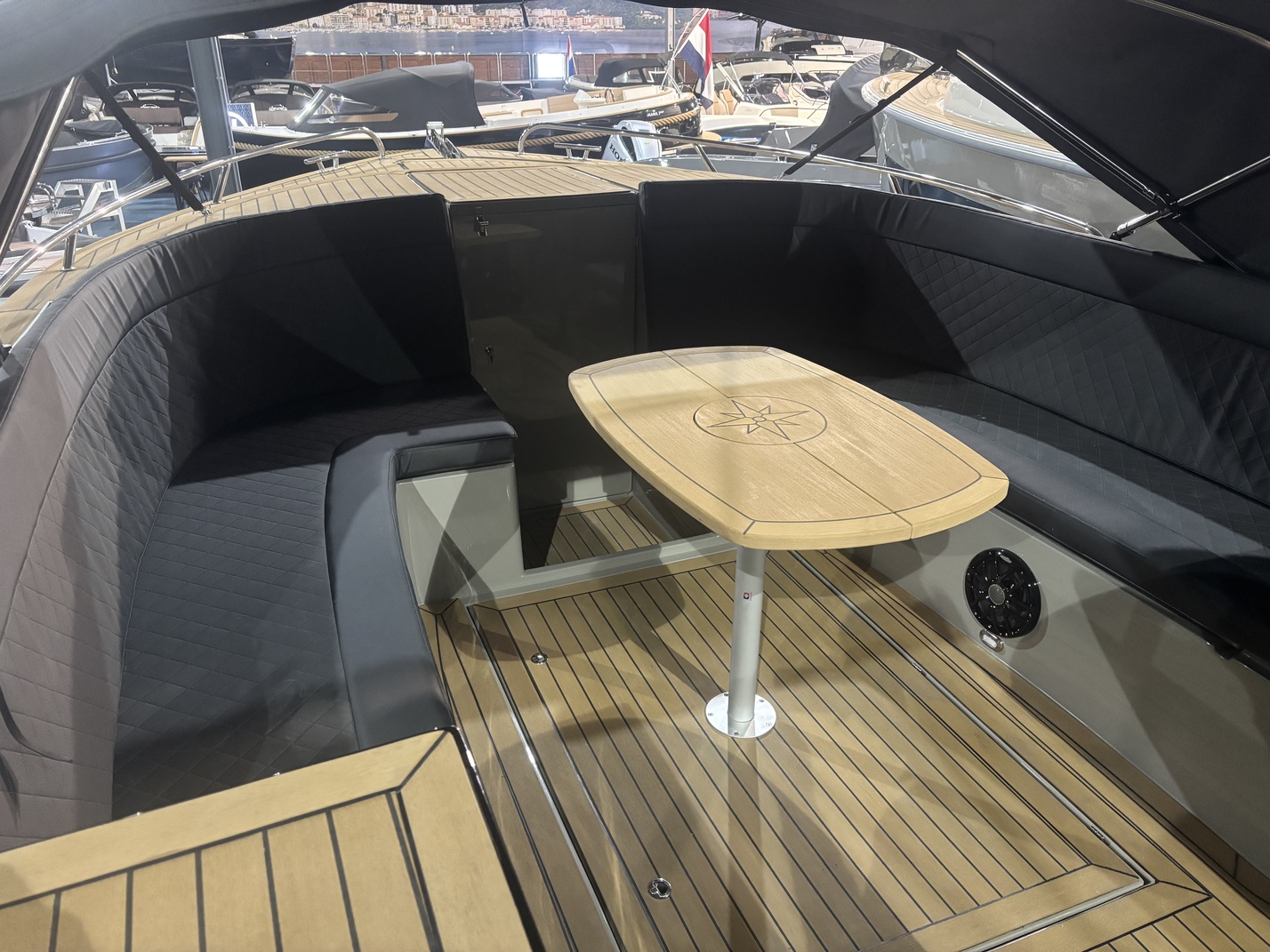 Maxima Boats 820 retro in RAL 7030 kleur op voorraad!