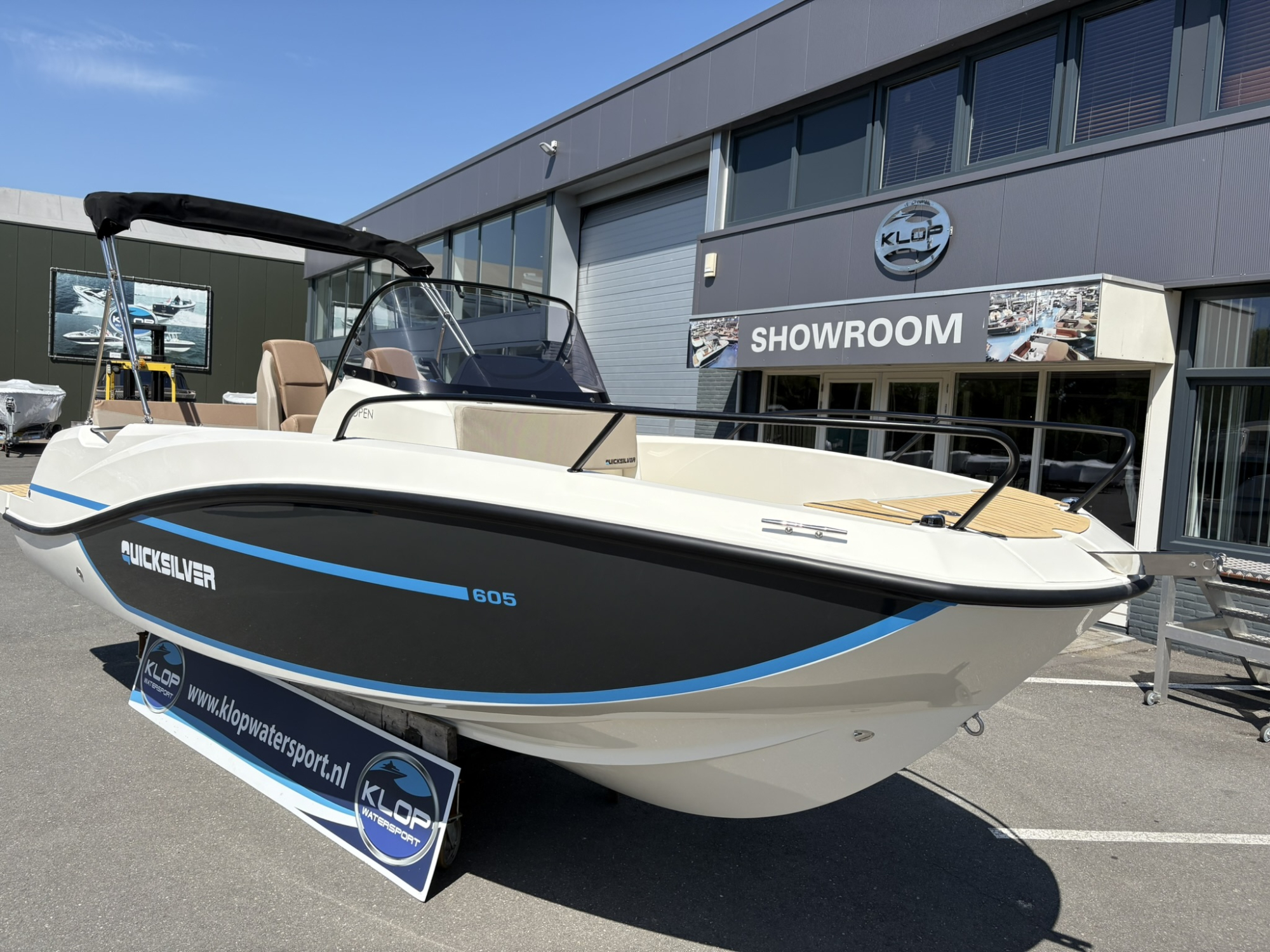 Quicksilver 605 Activ Open met Mercury 115 pk op voorraad!