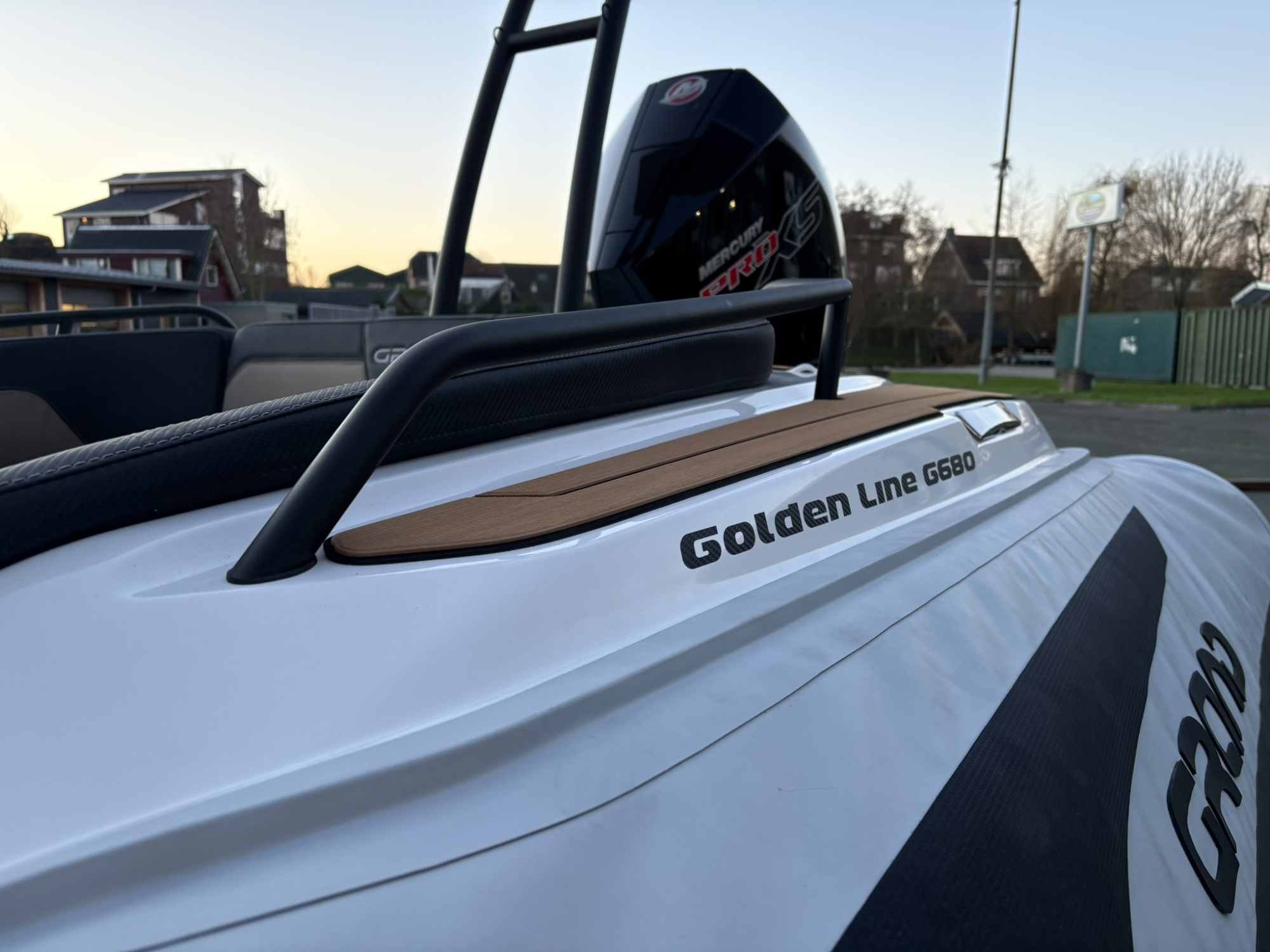 Grand Ribs Grand Golden Line G680 met Mercury 200 pk V8 op voorraad!