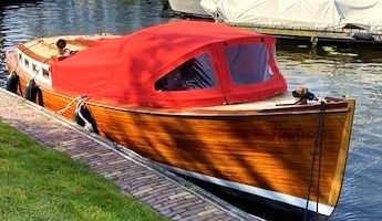 Canadese Kajuit Sloep Elektrisch Varend