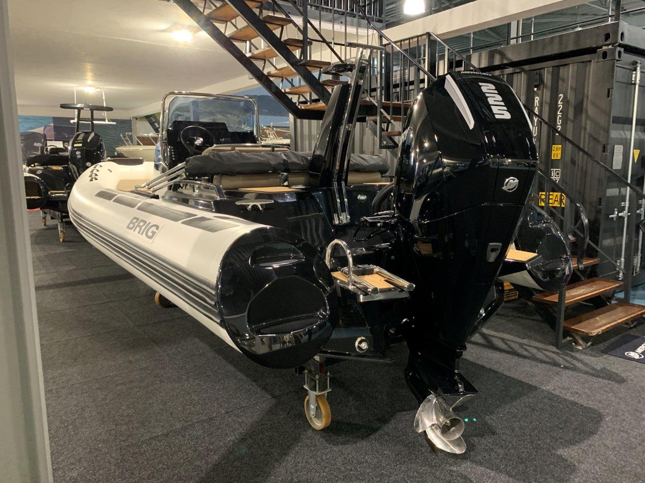 Brig Ribs AANBIEDING - Brig Eagle 6.7 met Mercury 225 pk motor - op voorraad