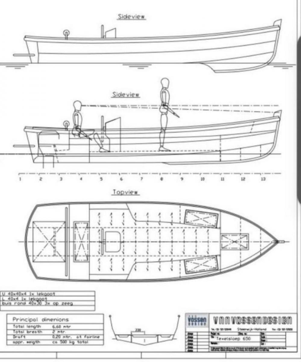Van Vossen Texelsloep 650