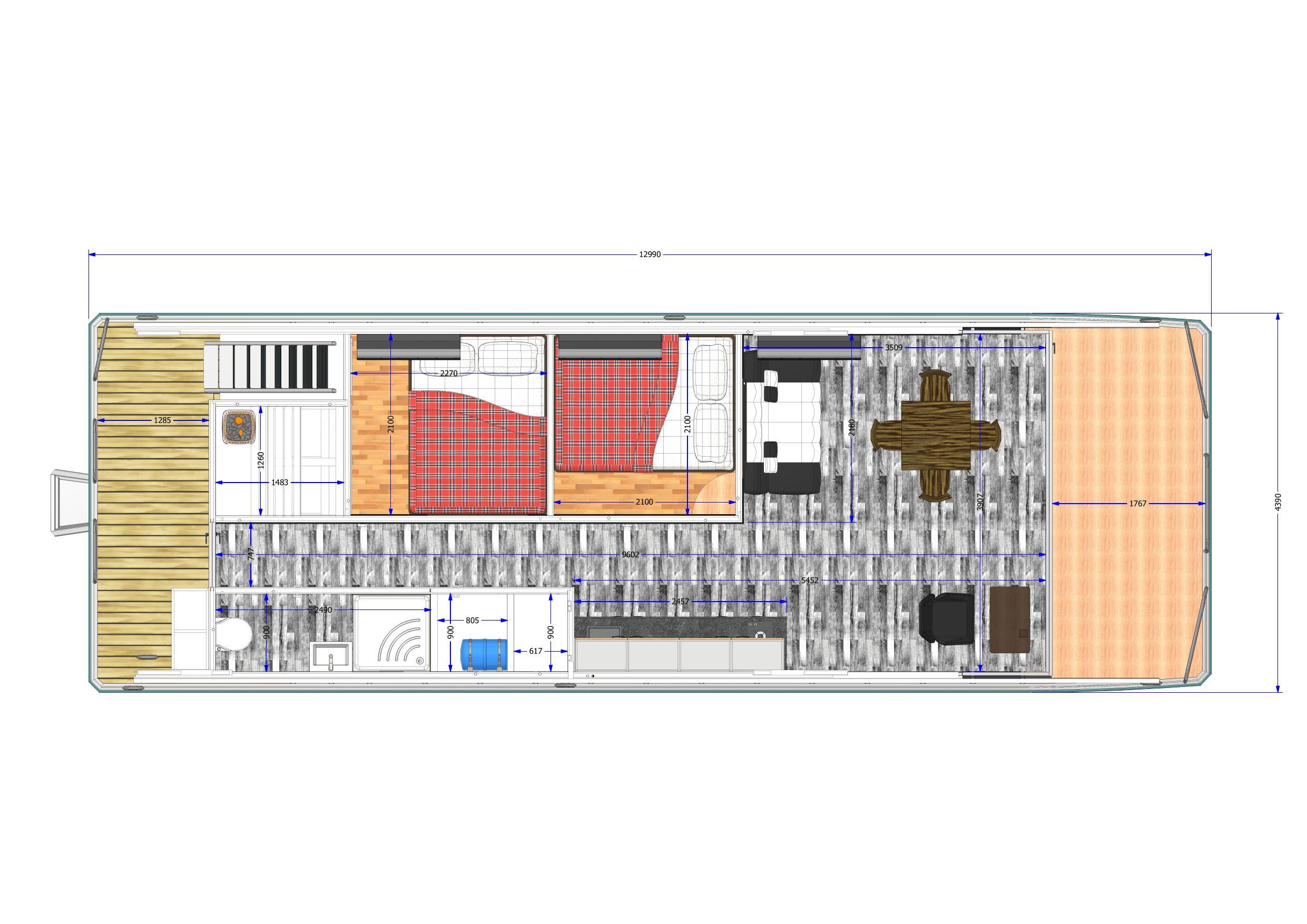Nordic Season Houseboat NS 43 EVO 37 CE-C