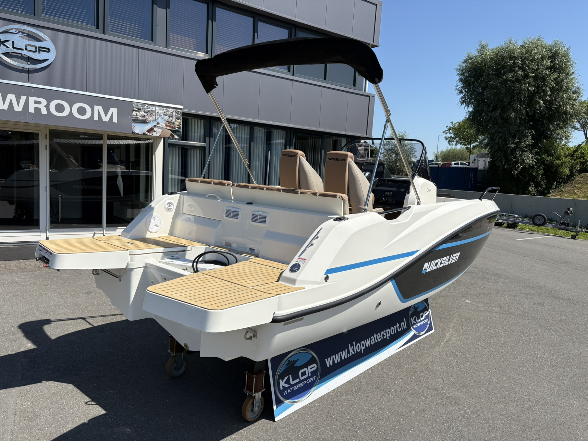 Quicksilver 605 Activ Open met Mercury 115 pk op voorraad!