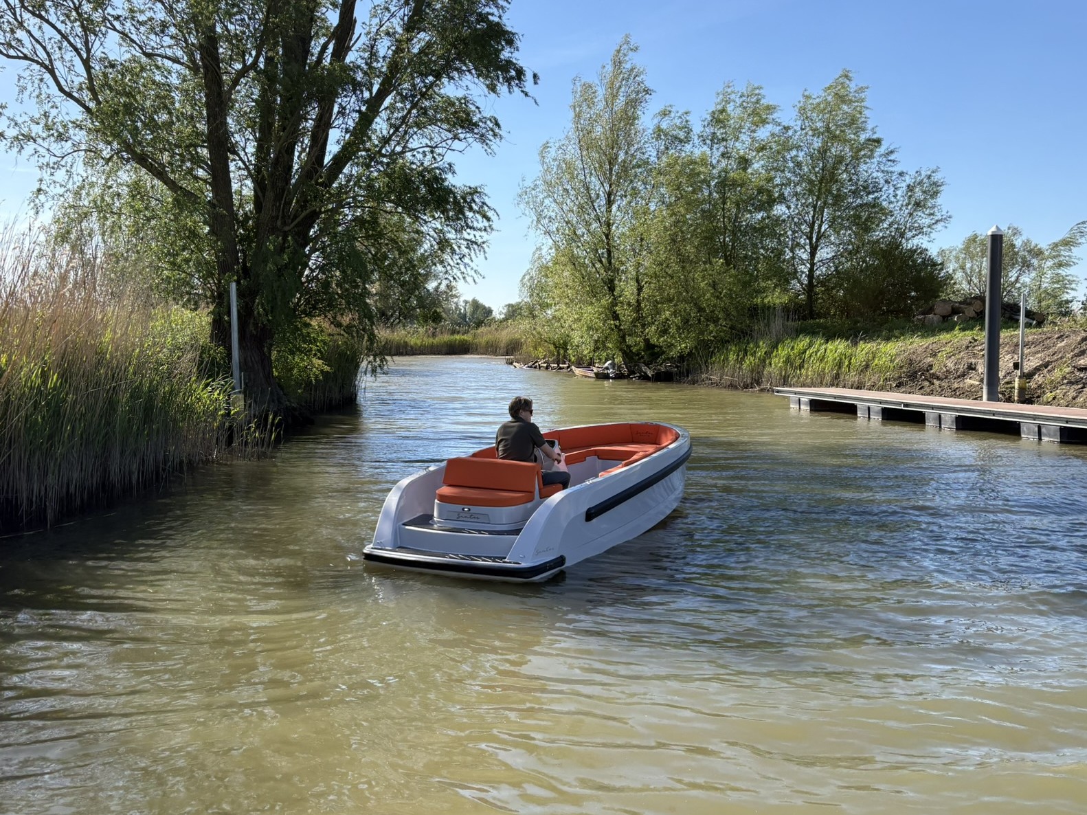 Santos Boats Santos One met 5kW Rim Drive op voorraad