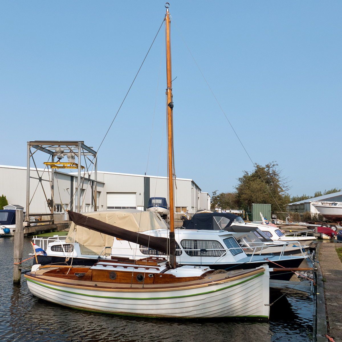 Sloep Houten Kajuit Zeilsloep