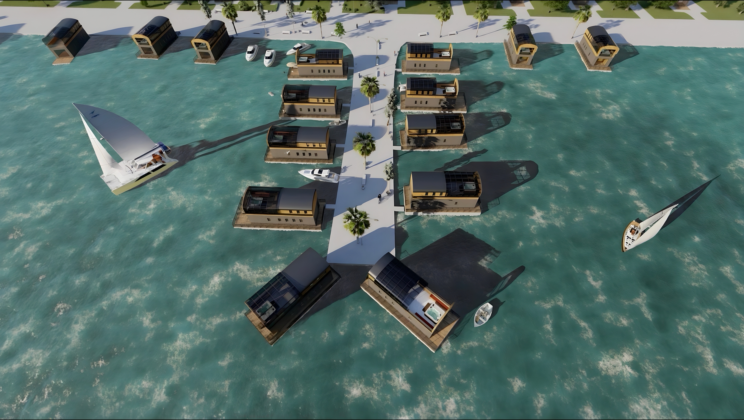 Luxury Homes Houseboat