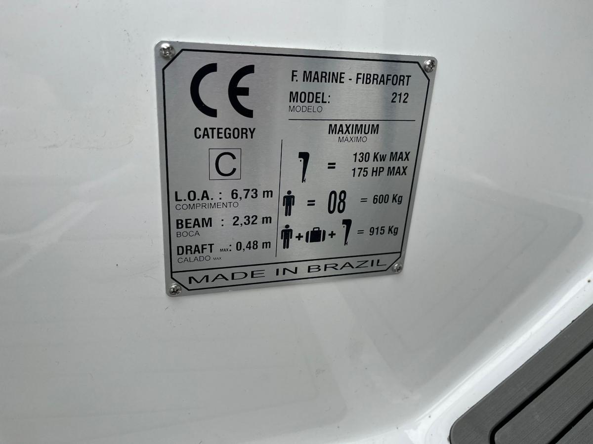 Fibrafort 212 Bowrider