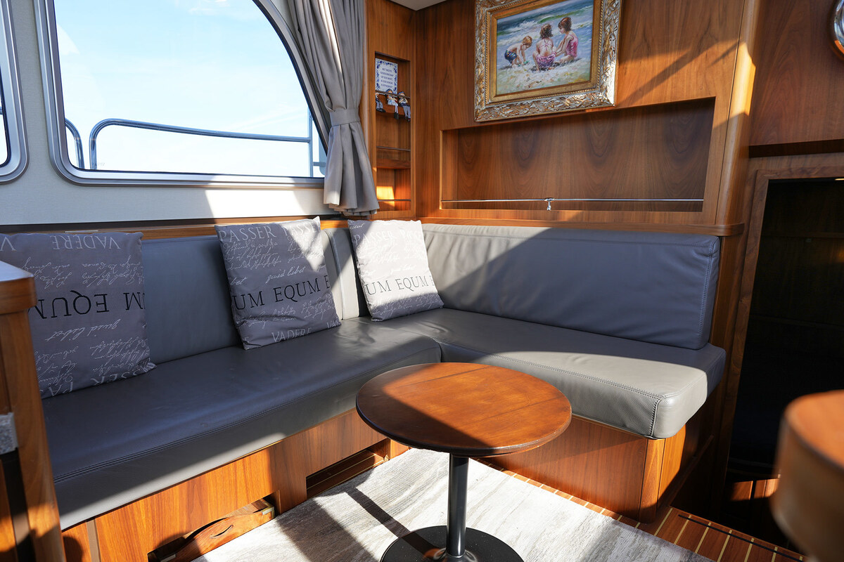 Linssen Grand Sturdy 410 AC Variotop met stabilisator