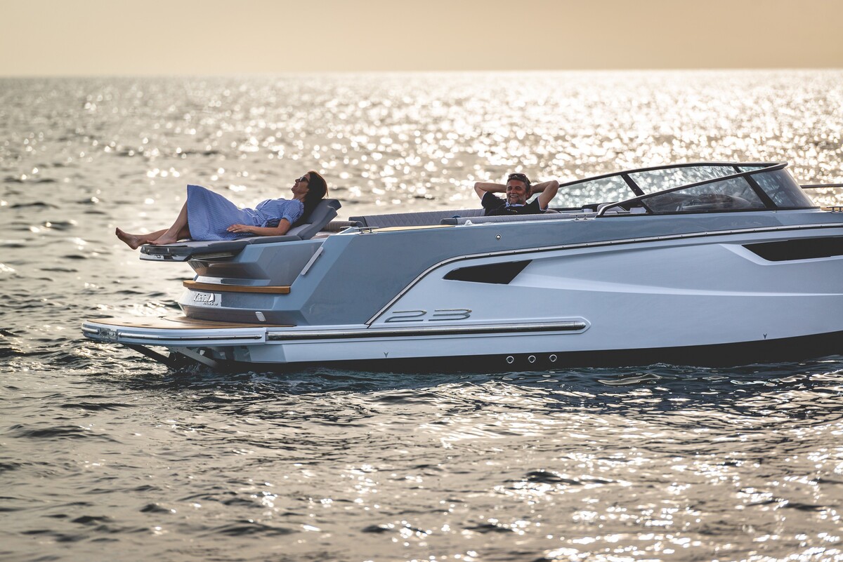 Alfastreet Marine 23 Cabin Evolution Electric