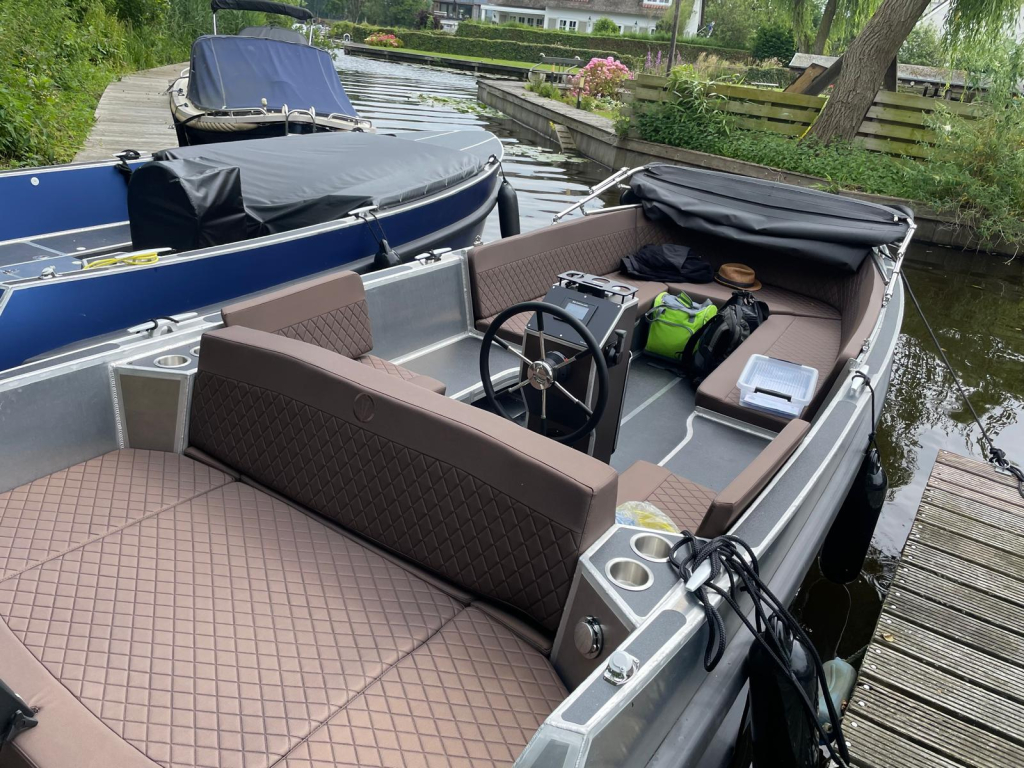 Van Vossen E tender 595 aluminium elektrisch Loosdrecht